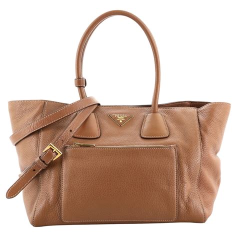 vitello prada|prada vitello daino shopper tote.